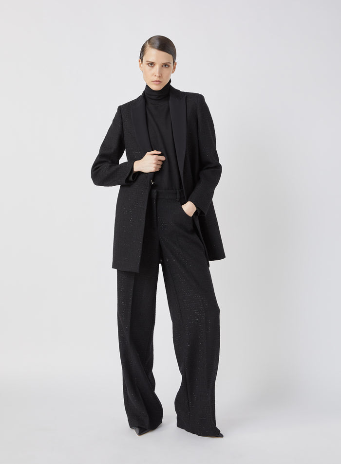 Lorena Antoniazzi PANTALONI IN LANA Nuovo