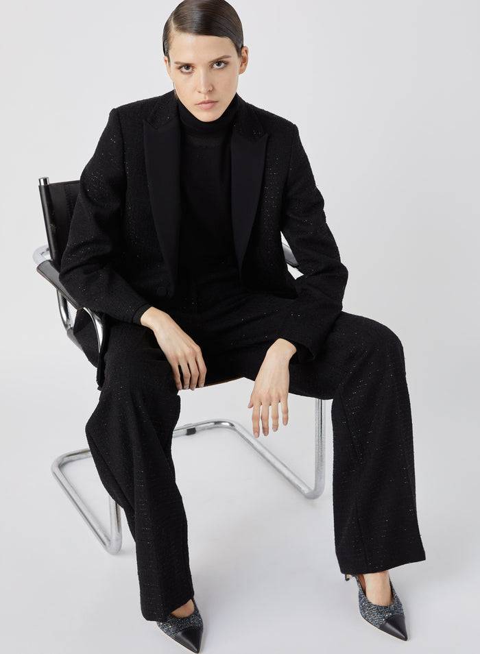 Lorena Antoniazzi PANTALONI IN LANA Nuovo