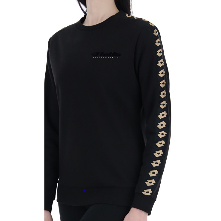 Lotto ATHLETICA CLASSIC W IV SWEAT RN PL Promozione Limitata