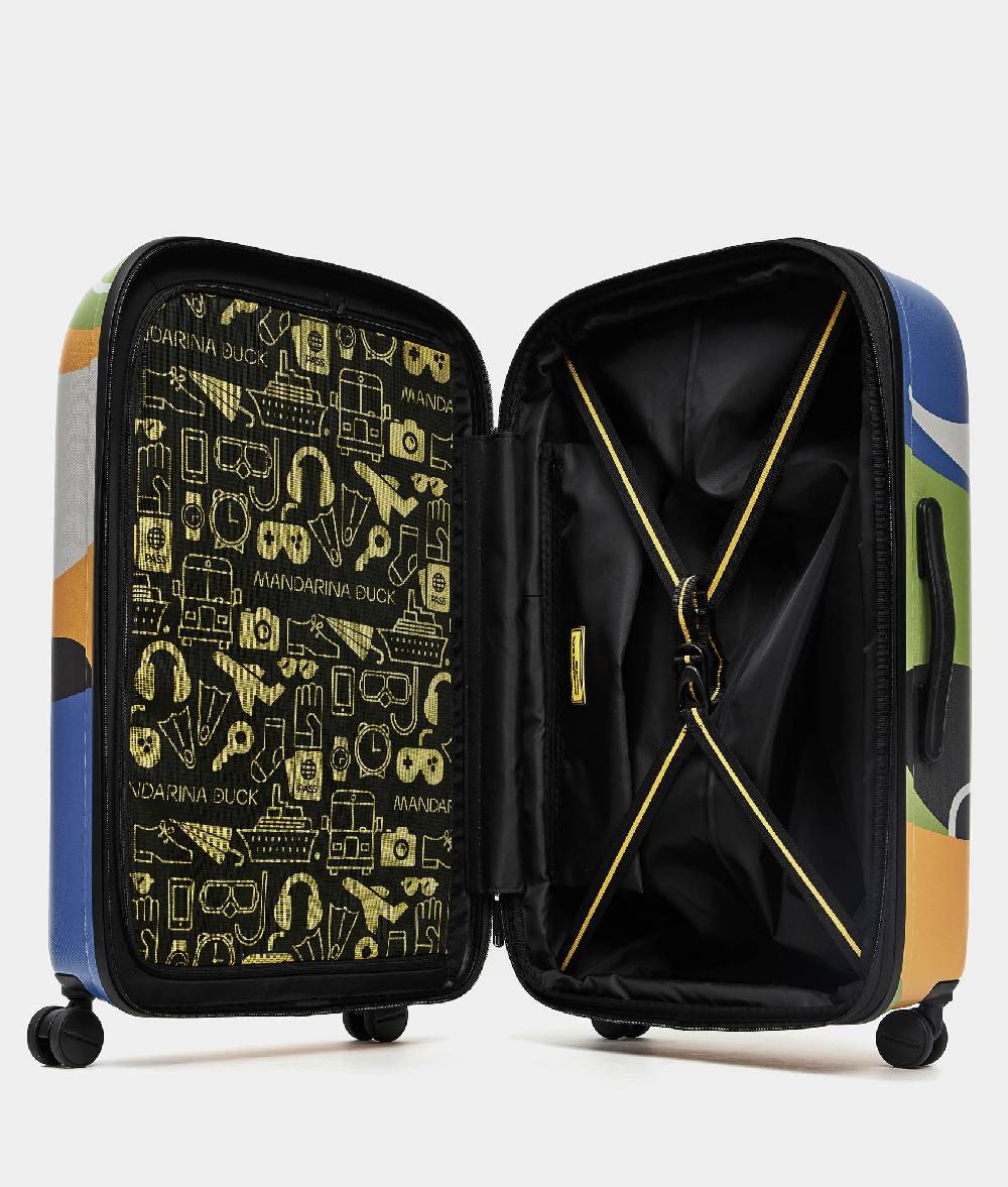 Mandarina Duck LOGODUCK + PRINTED MEDIUM EXP Mandarina Duck Vendita Calda