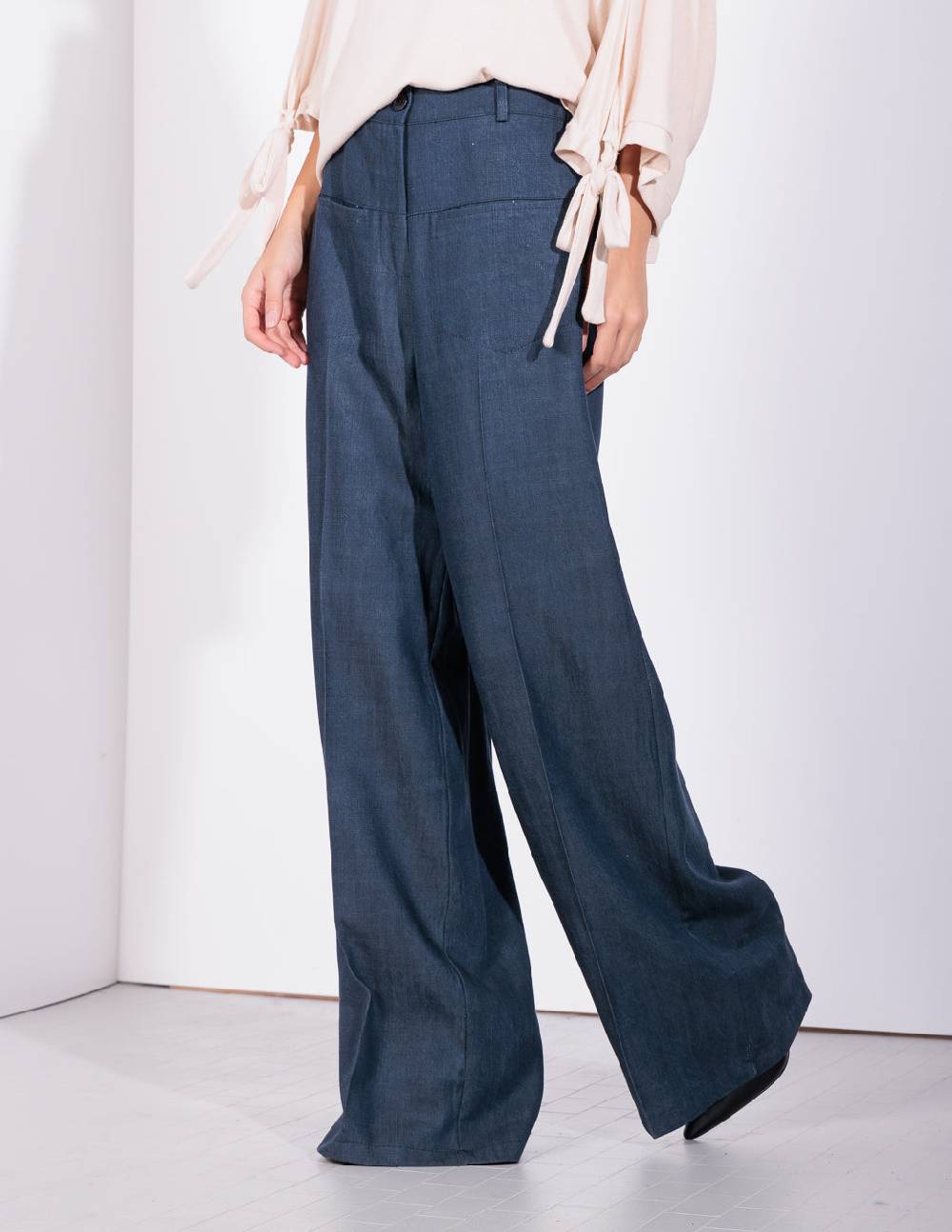 Risskio Shane - Pantalone in tencel Pezzi Unici