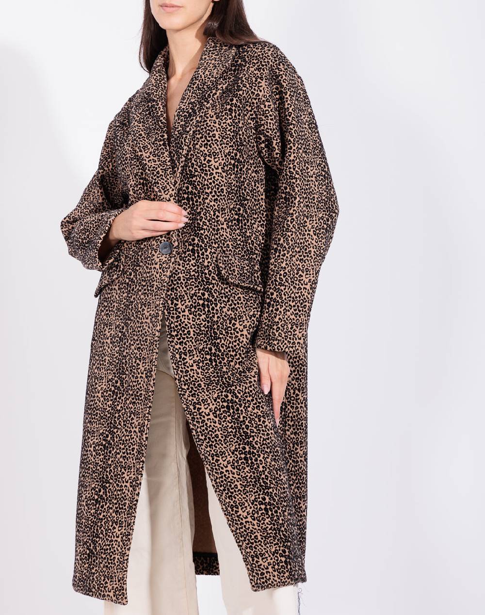Risskio Axel - Cappotto stampa animalier Vendite Flash