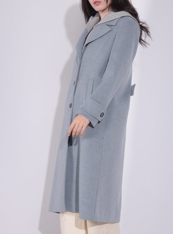Risskio George - Cappotto lungo in panno In Linea