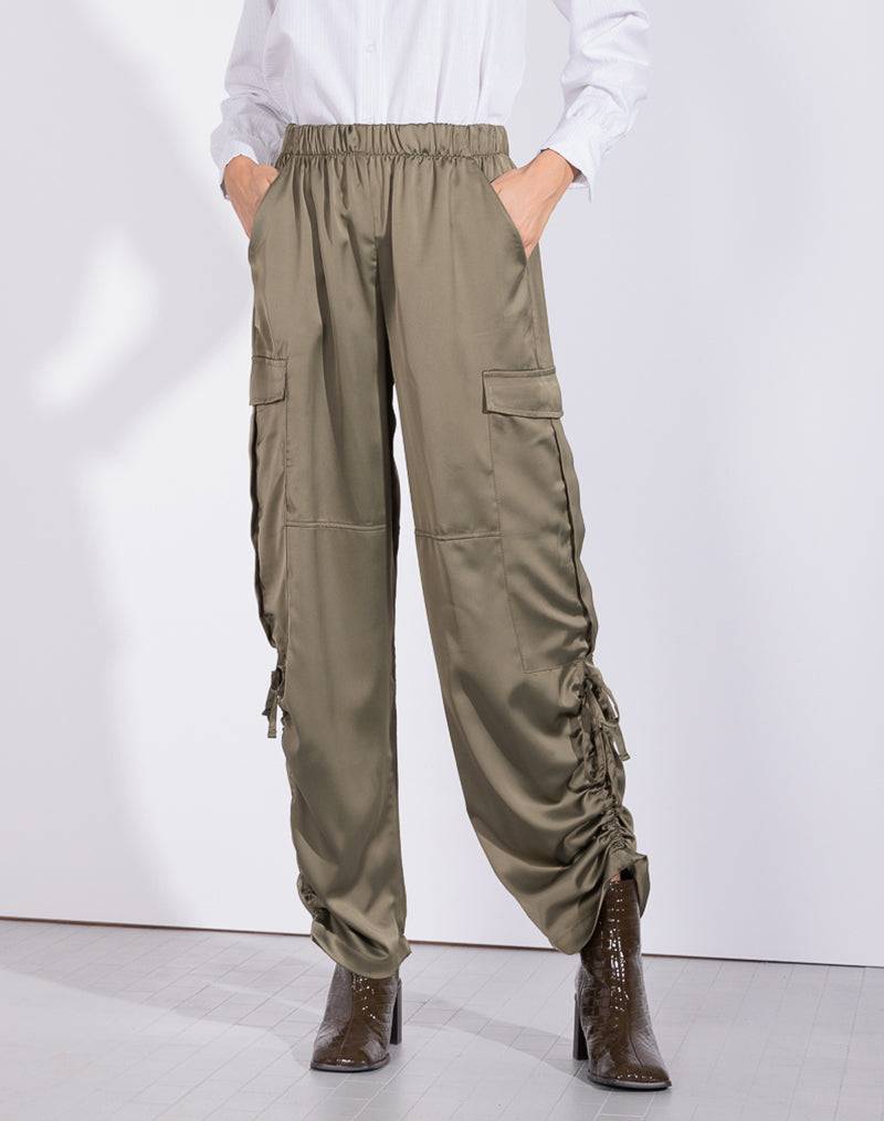Risskio Elodie - Pantalone in raso Negozi Online