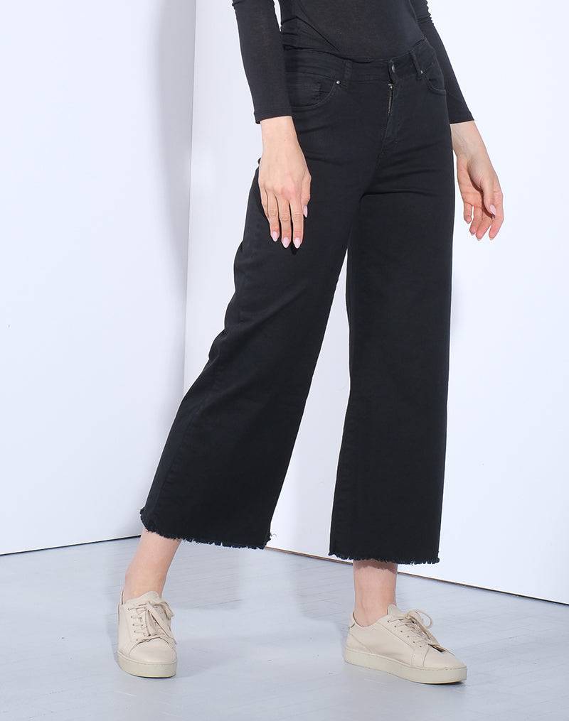 Risskio Sirrah Winter Edition - Pantalone cropped a palazzo In Linea