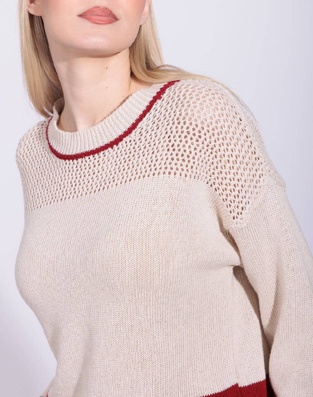Risskio Mohan - Maglia a girocollo in filato Outlet