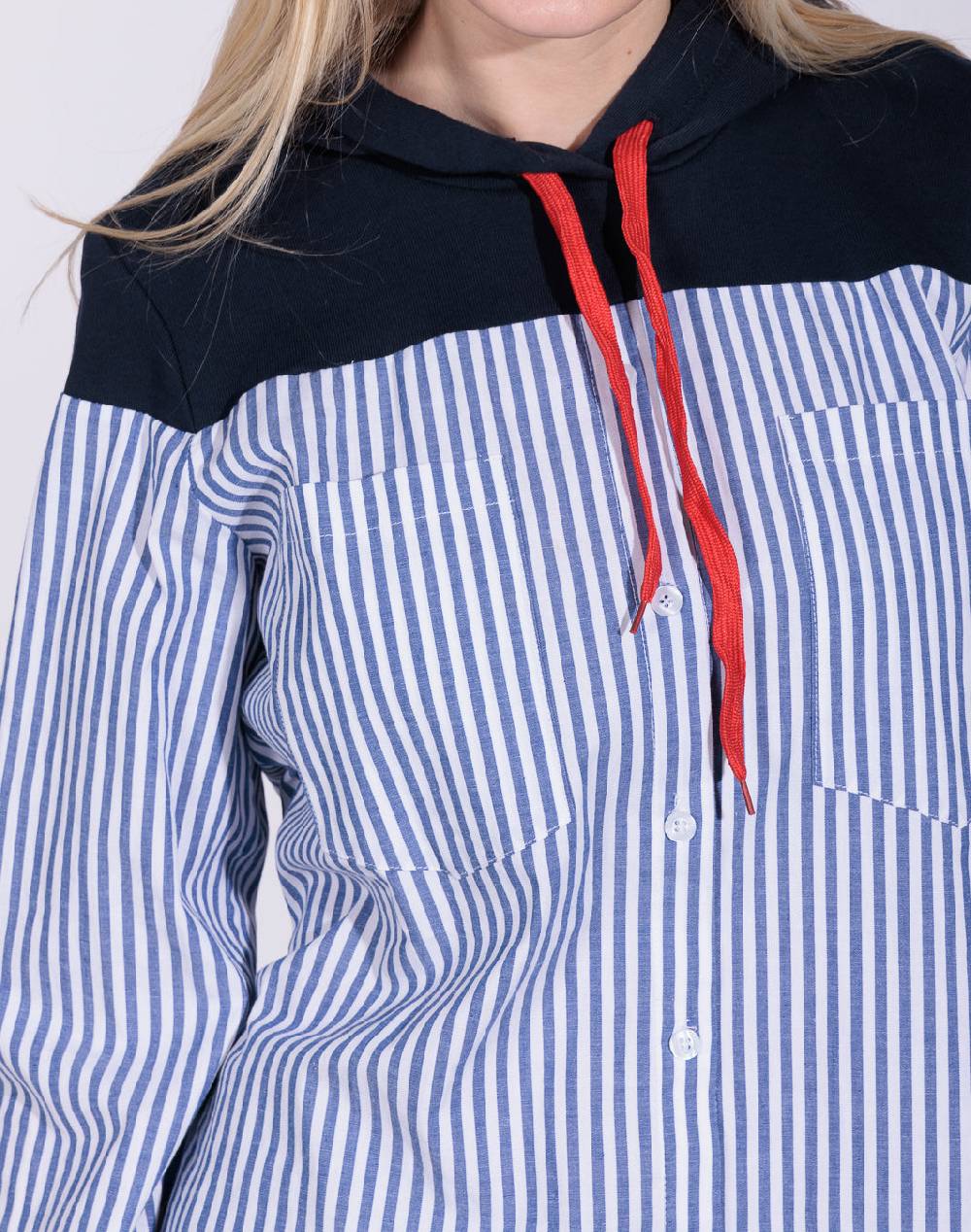 Risskio Nour - Camicia con cappuccio Offerta speciale della fabbrica