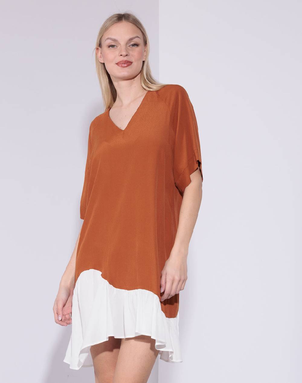 Risskio Kareem - Abito in georgette di viscosa Novità