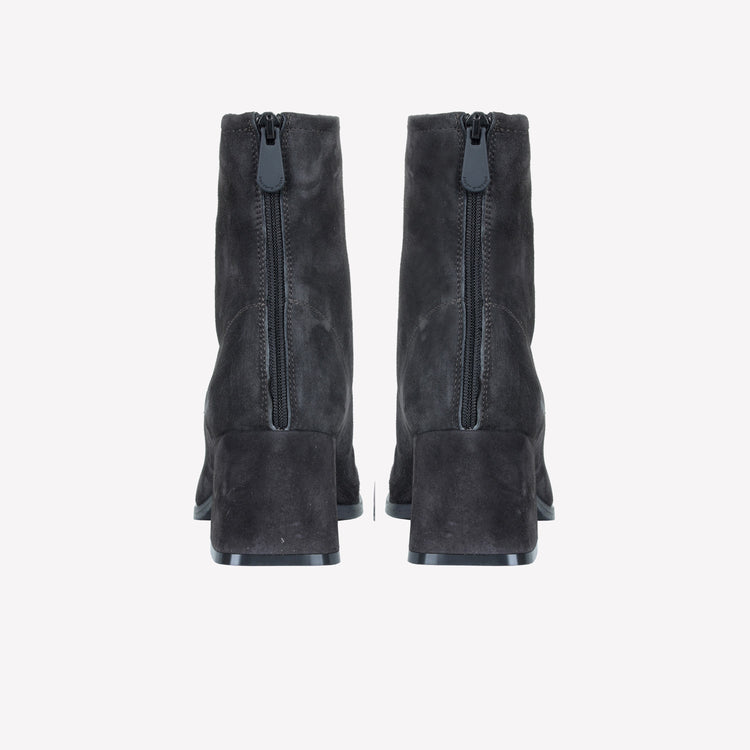 Roberto Festa ANKLE BOOT IN CAMOSCIO ASFALTO YLARIA Prezzo Ridotto