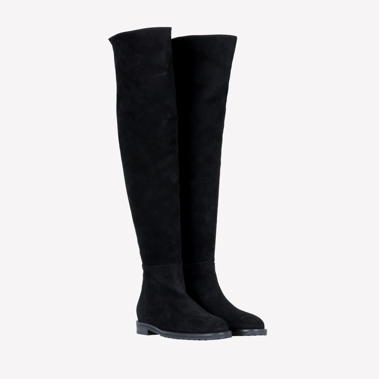 Roberto Festa BOOT IN CAMOSCIO COLOR NERO ARVID Sconto
