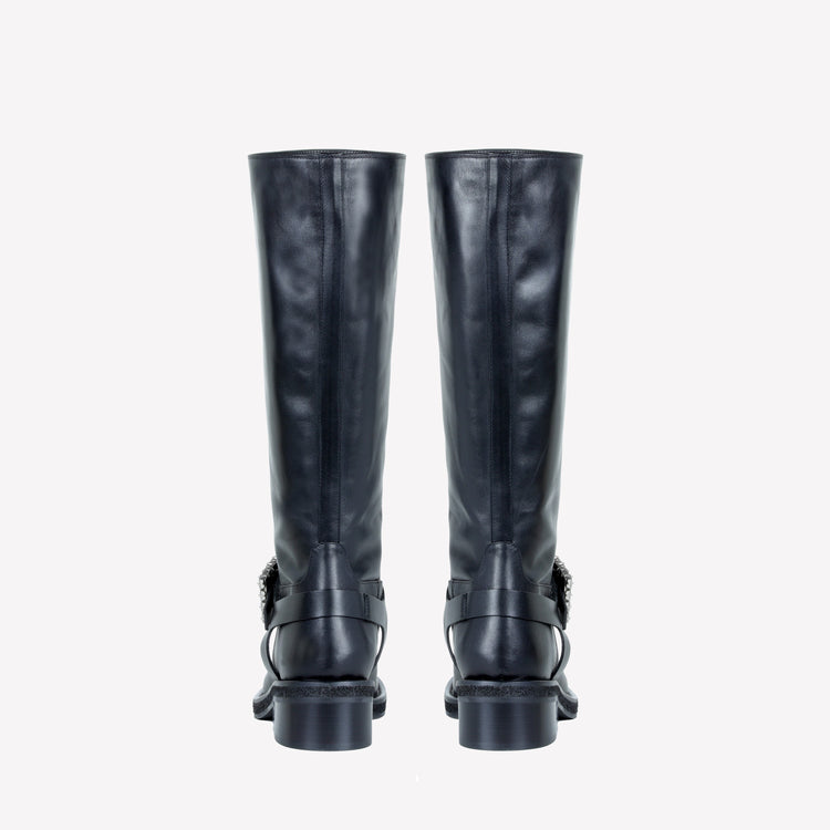 Roberto Festa BIKER IN VITELLO CON FIBBIA SWAROVSKI LIPA 50% di sconto con spedizione gratuita