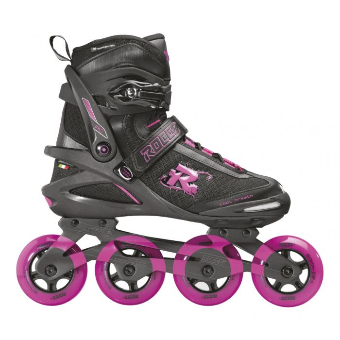 Roces PIC W TIF black-fuchsia