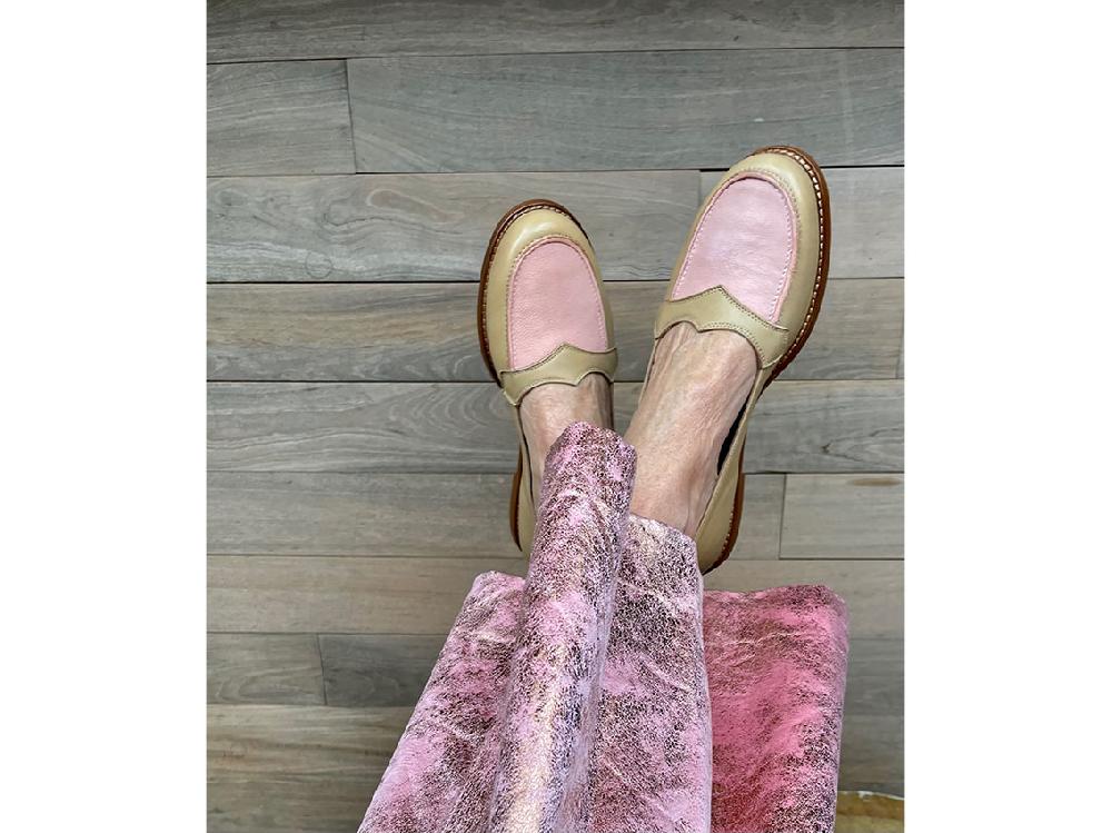 Rose'S Roses Olivia – Bicolore Mocassino Vendita Calda