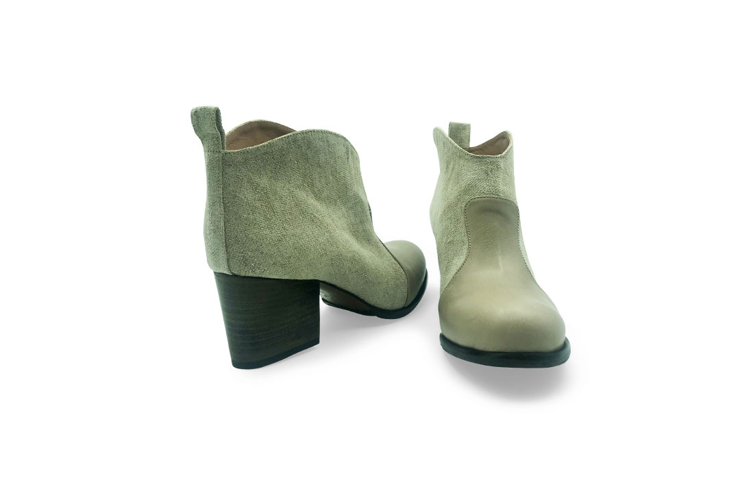 Rose'S Roses Toni – Lino Ankle Boots Nuova