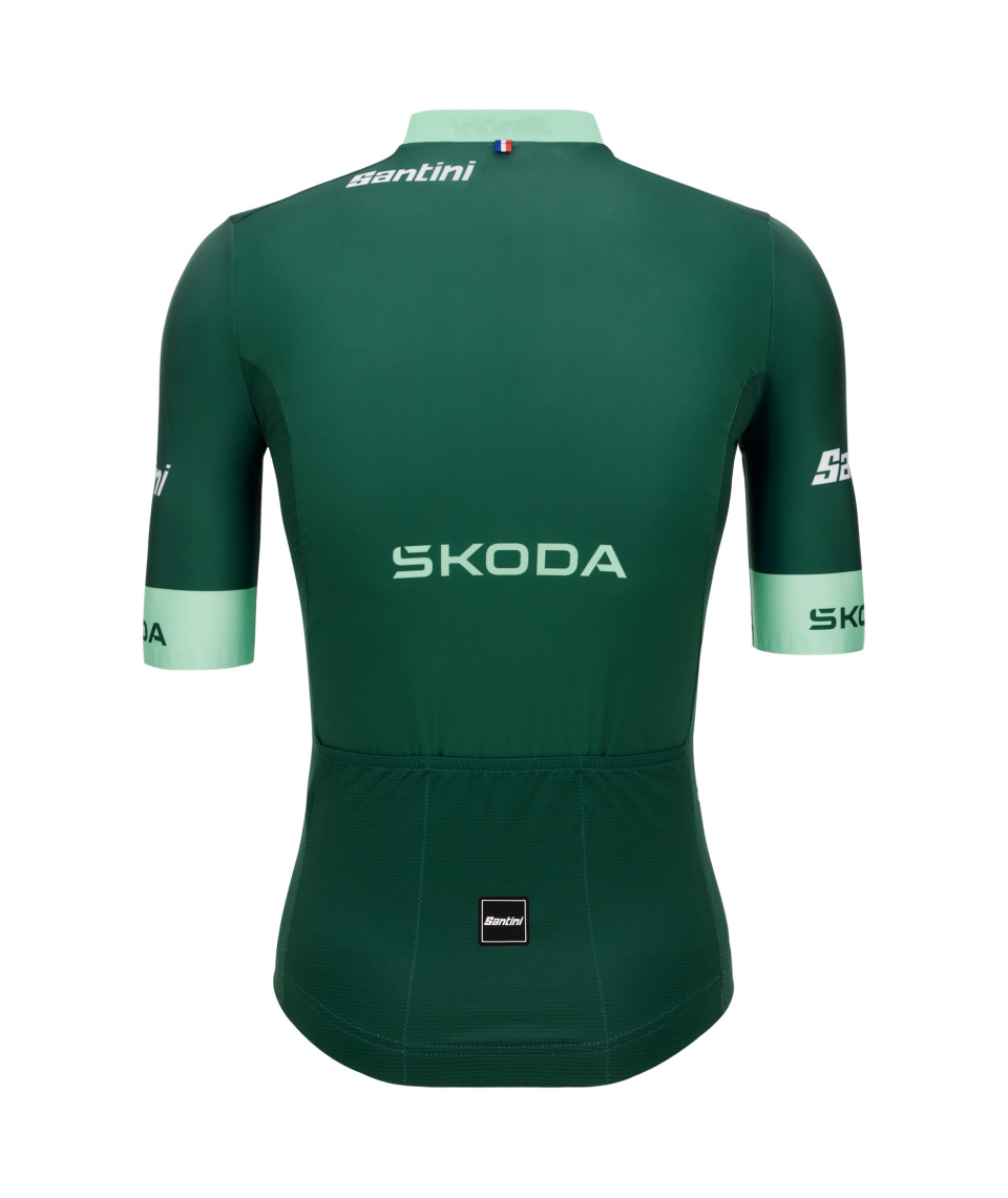 Santini Maglia Verde del Tour de France - MIGLIOR VELOCISTA - MAGLIA Negozi Online