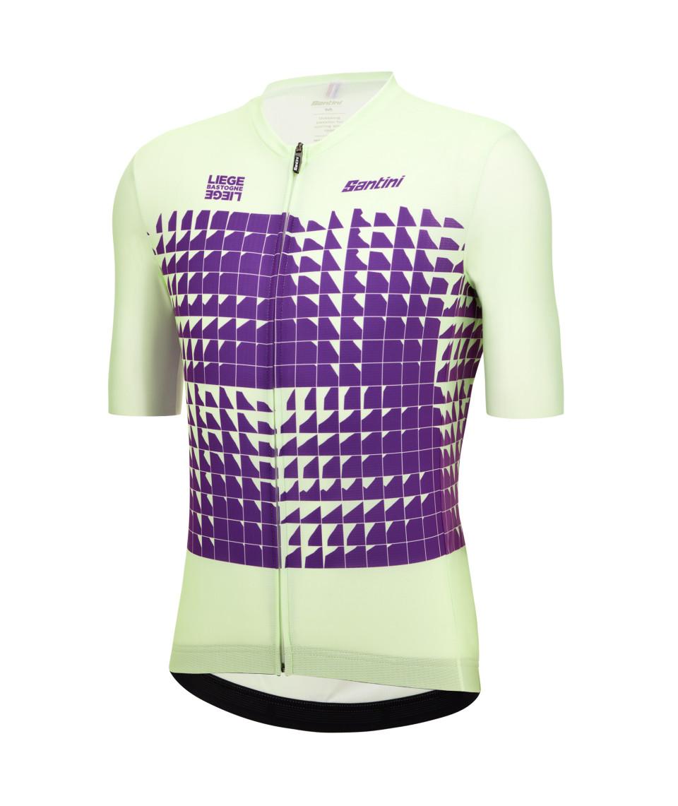 Santini LIÈGE BASTOGNE LIÈGE - MAGLIA Vendita Economica