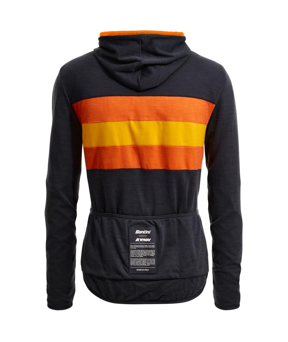 Santini SANTINI x K-WAY - GIACCA ANTIVENTO REVERSIBILE Shopping Online