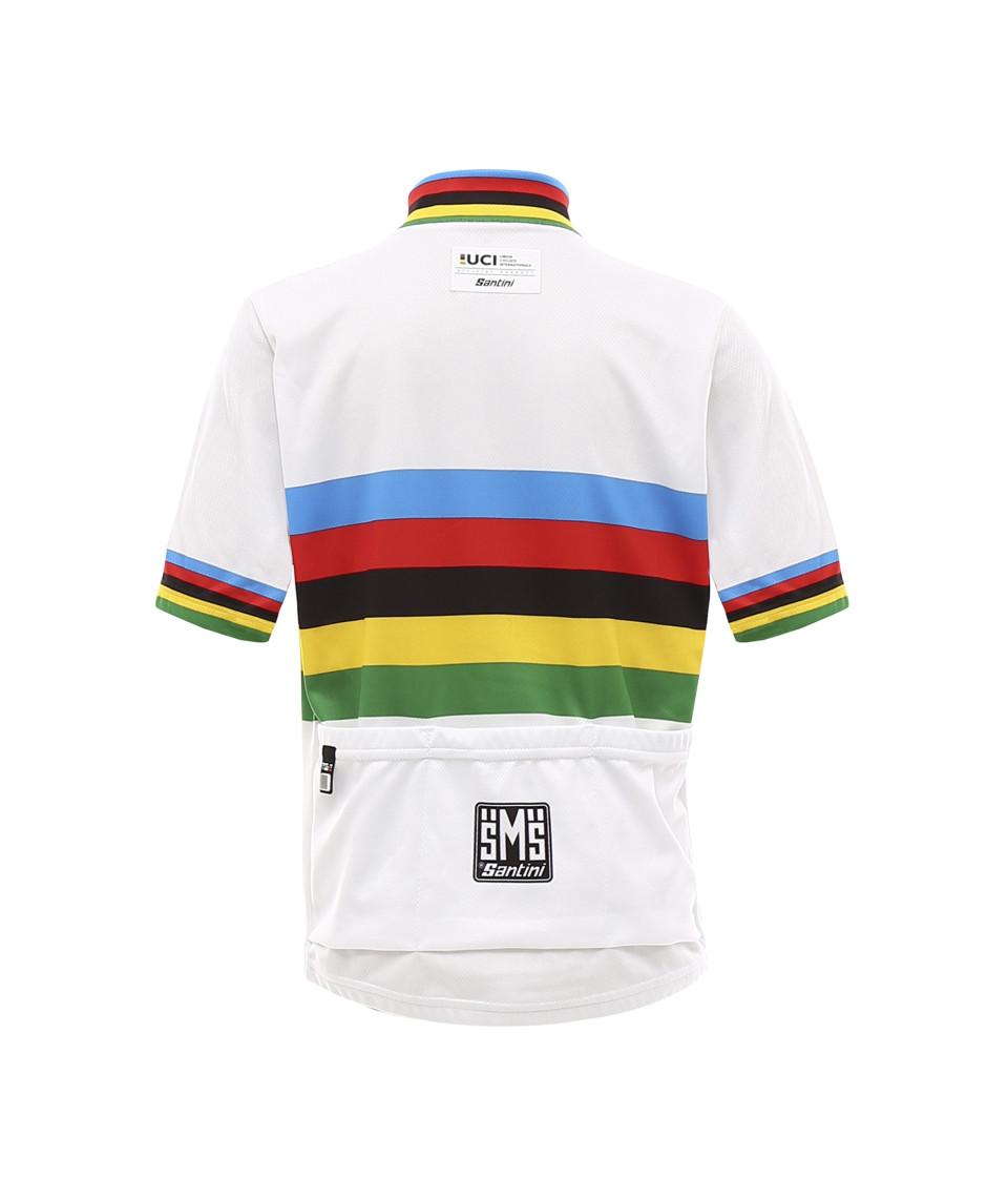 Santini UCI OFFICIAL CAMPIONE DEL MONDO - MAGLIA BAMBINO Sconto