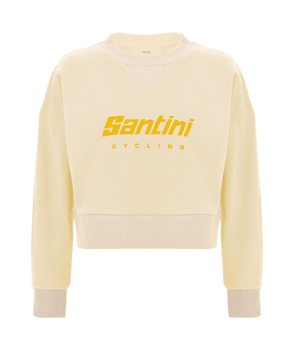 Santini BRAND - FELPA DONNA CROPPED