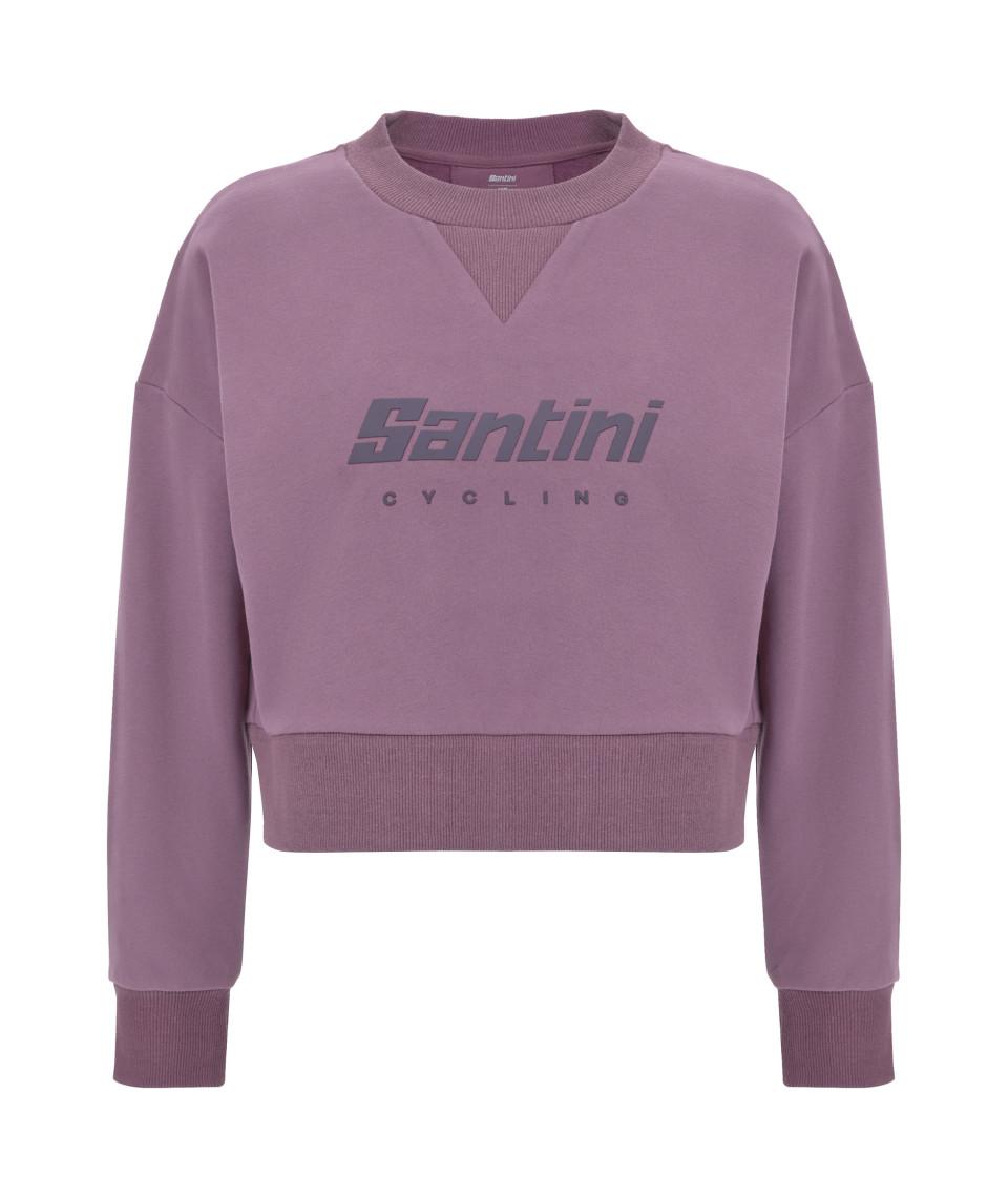 Santini BRAND - FELPA DONNA CROPPED