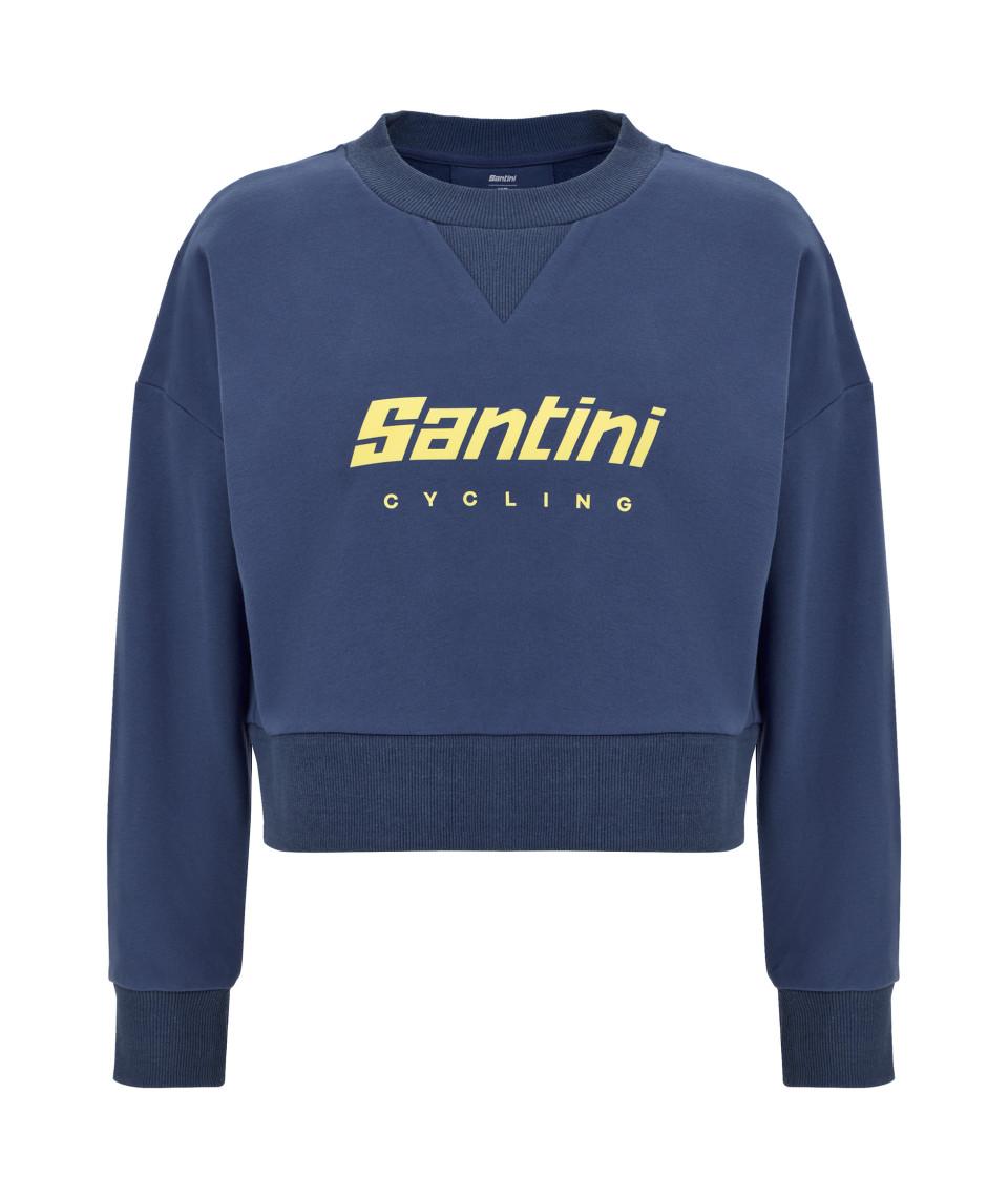 Santini BRAND - FELPA DONNA CROPPED