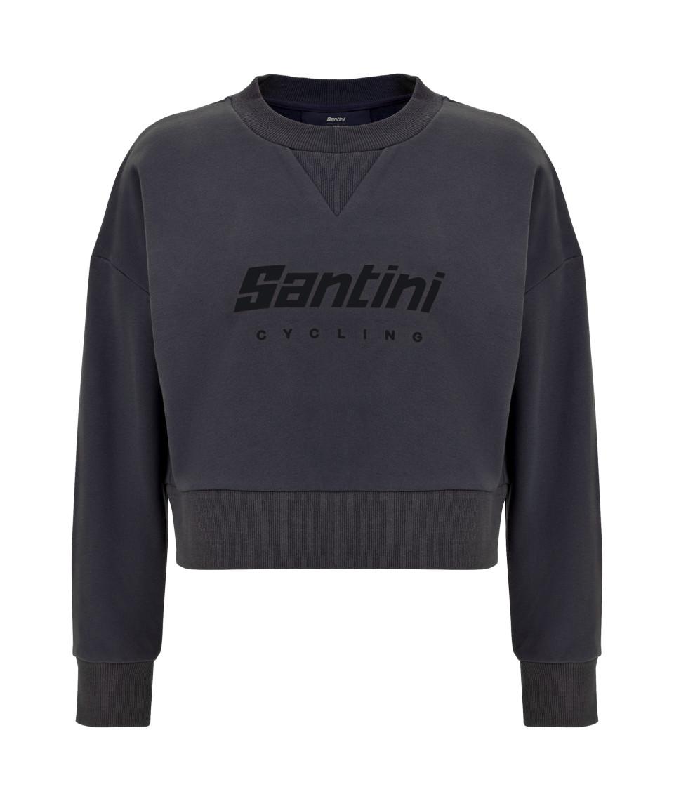 Santini BRAND - FELPA DONNA CROPPED