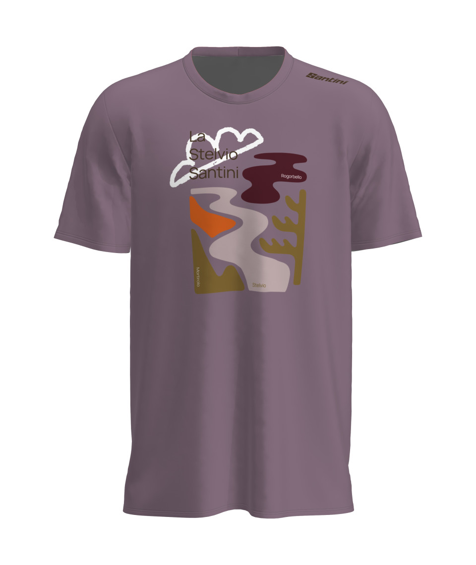 Santini LA STELVIO SANTINI - T-SHIRT