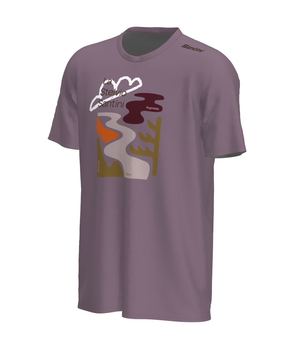 Santini LA STELVIO SANTINI - T-SHIRT Italia