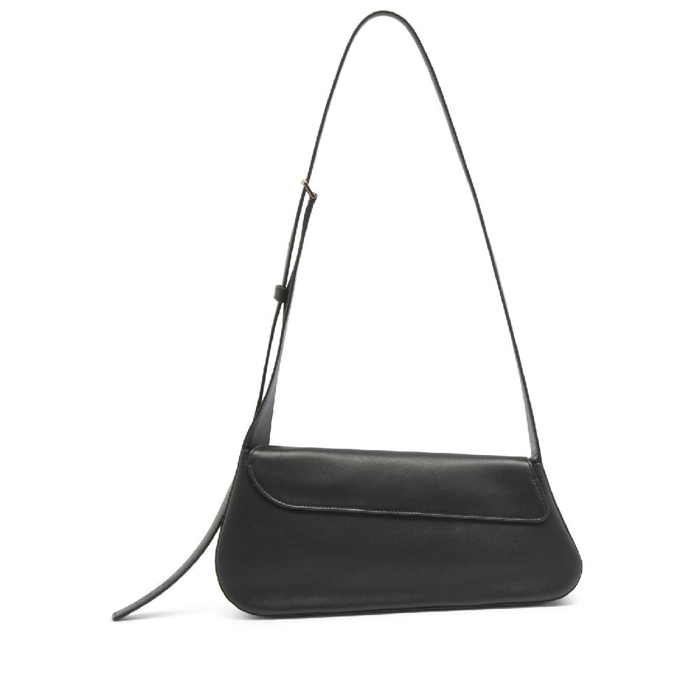 Santoni Borsa ThePluto in pelle nera Negozi Online