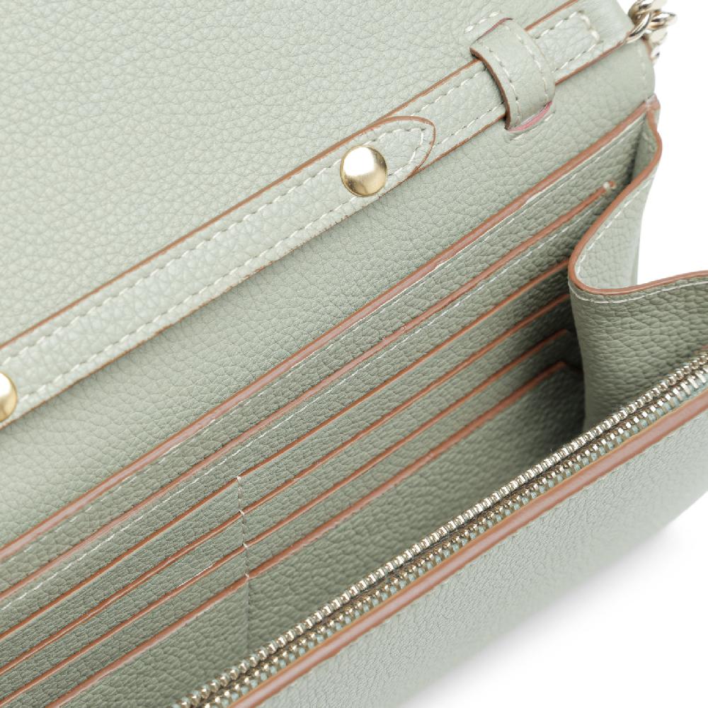 Santoni Borsa a tracolla in pelle verde Convenienza