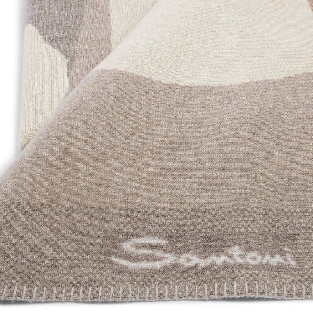 Santoni Coperta in cashmere beige In Linea