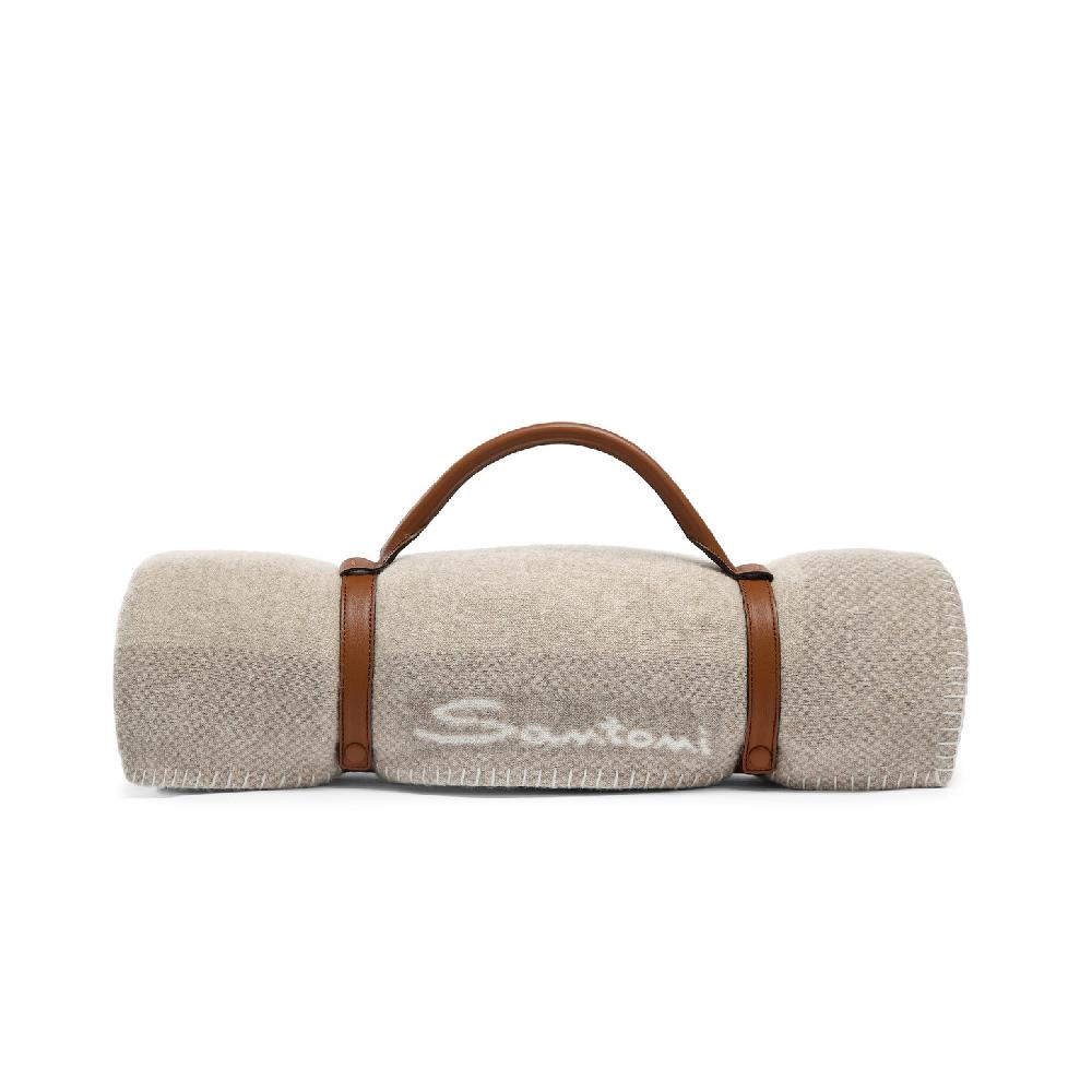 Santoni Coperta in cashmere beige In Linea
