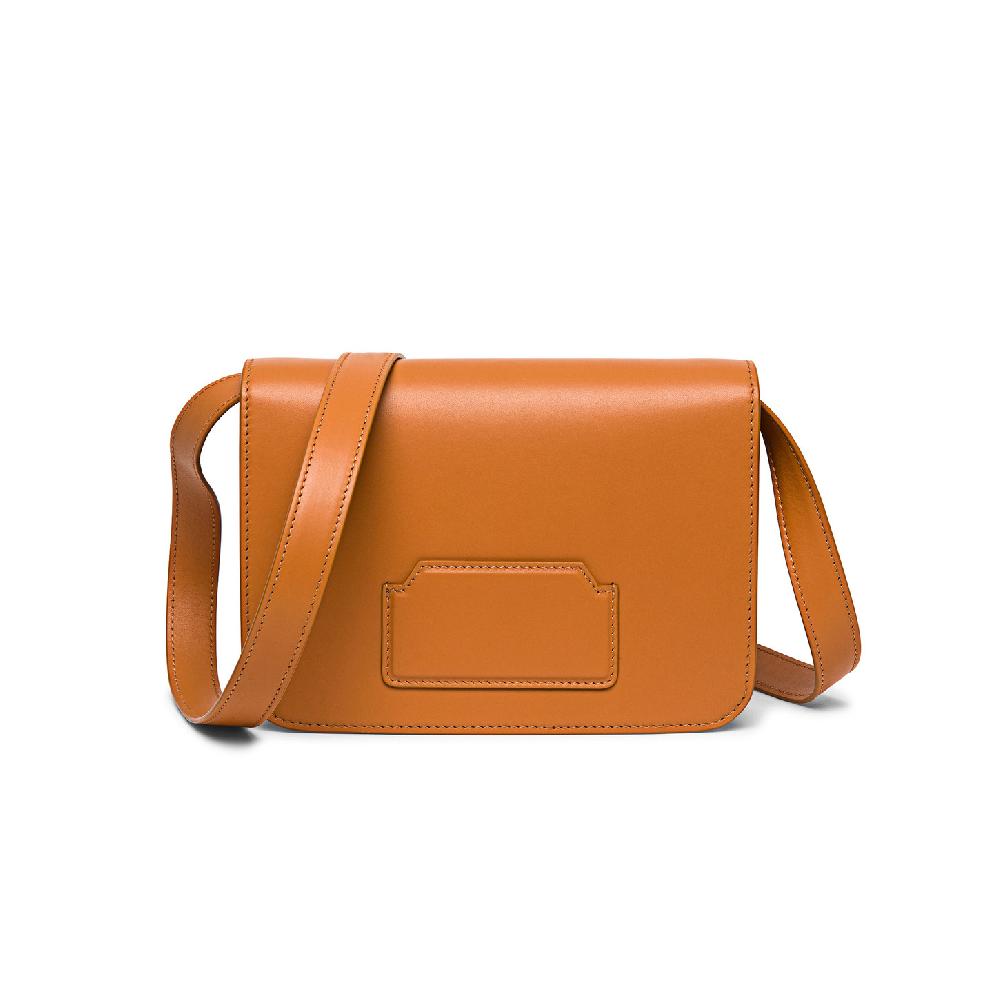 Santoni Borsa a tracolla in pelle marrone In Vendita