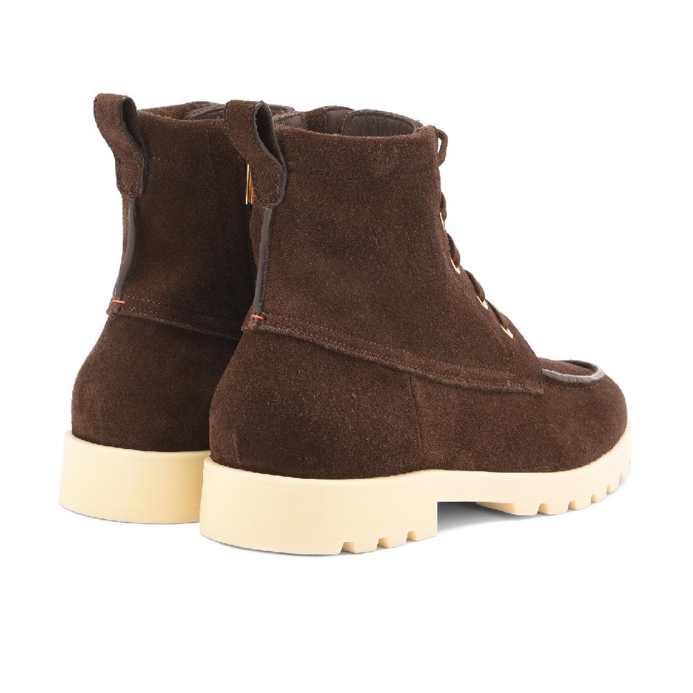 Santoni Stivaletto da donna in suede testa di moro Negozio