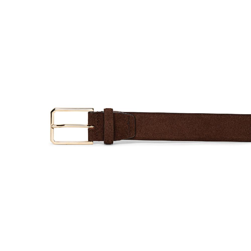 Santoni Cintura regolabile in suede marrone Convenienza