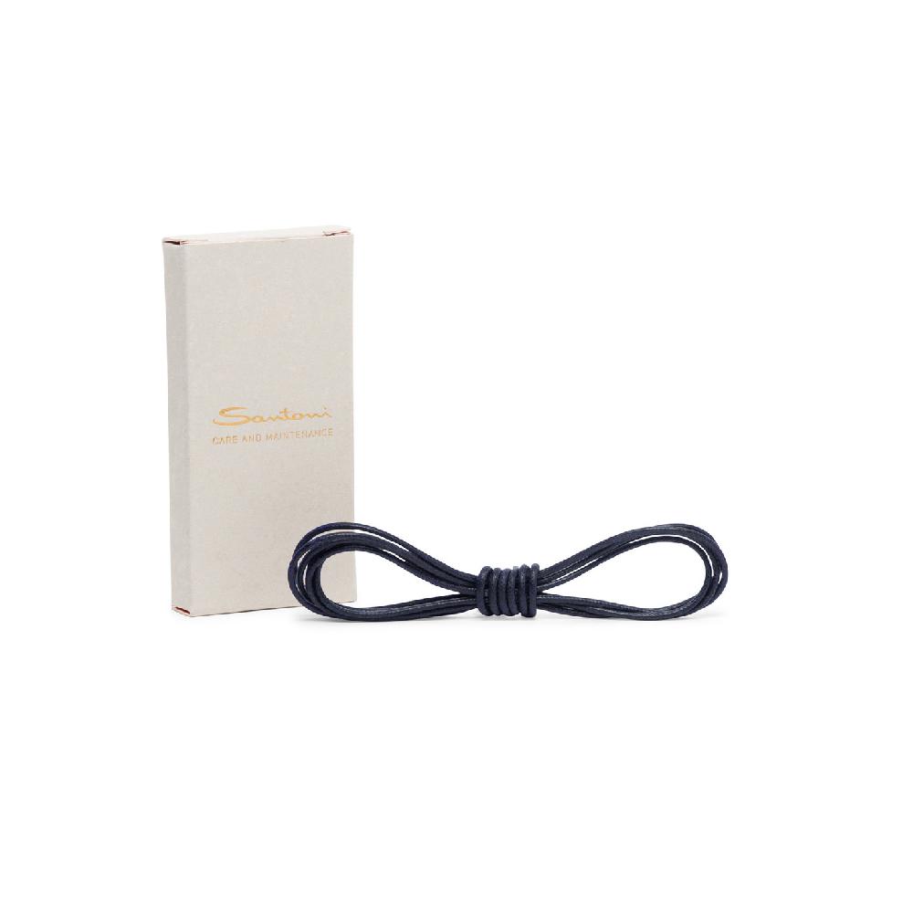 Santoni Lacci cerati blu - 90 cm