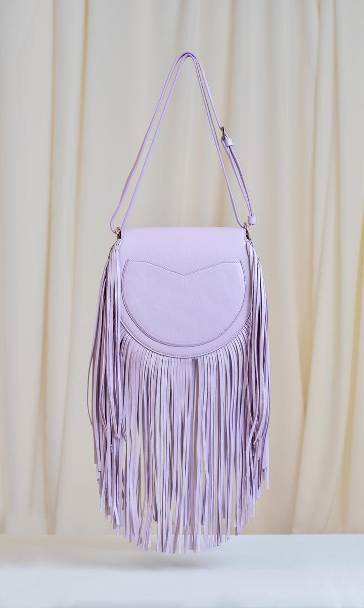 Sara Battaglia Caroline Fringed Consegna Veloce