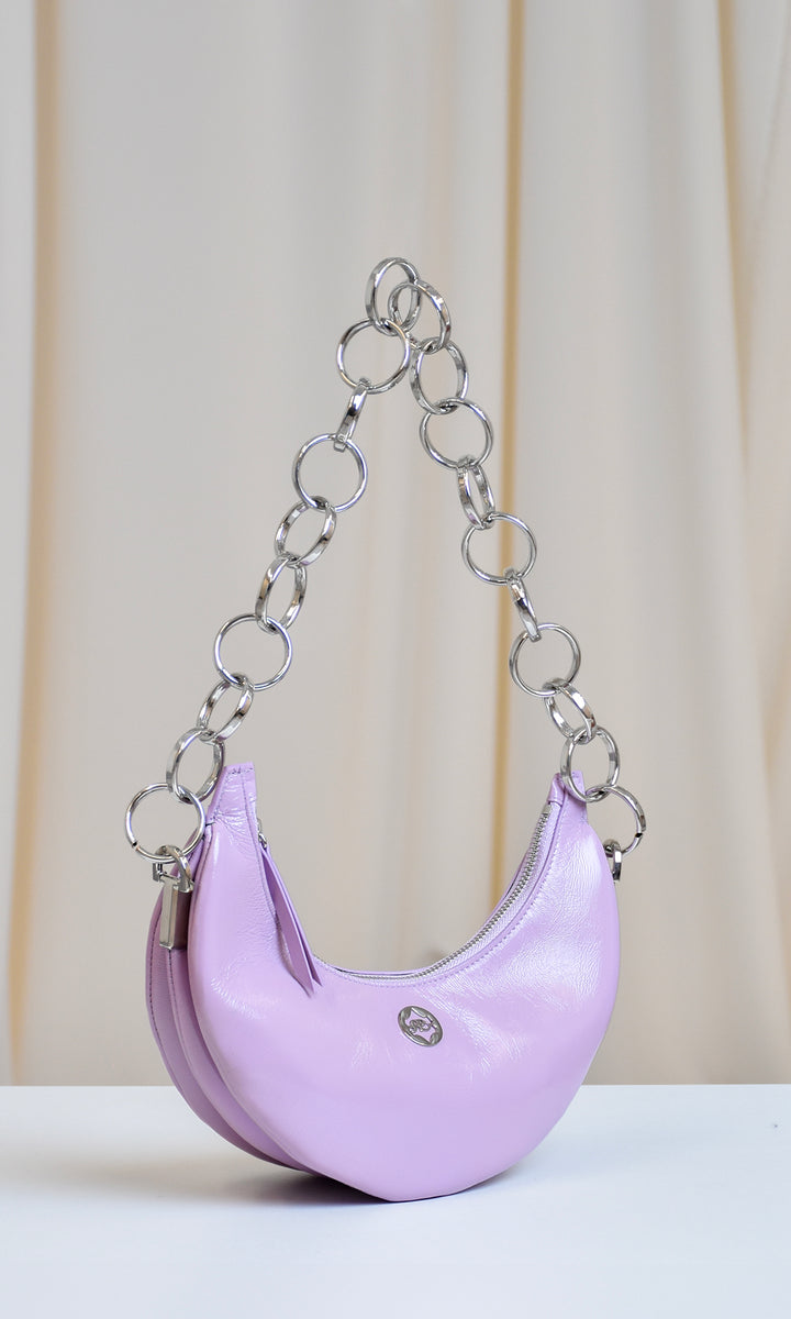 Sara Battaglia Banana Shoulder Bag Promozione Limitata