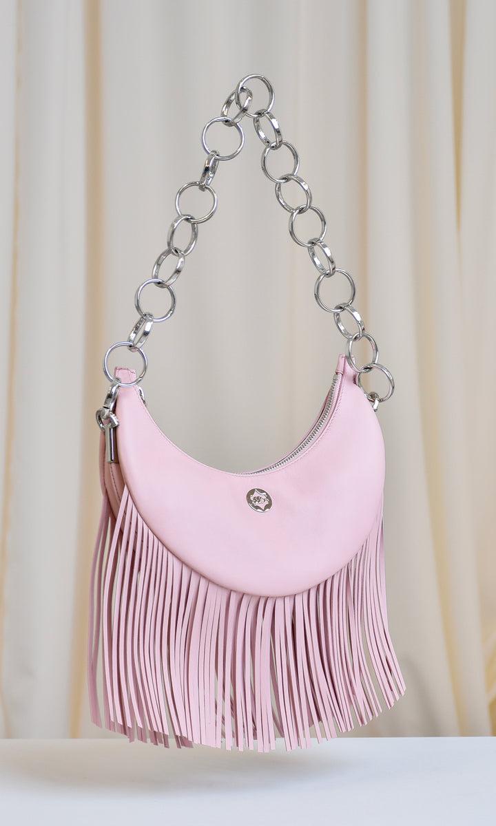 Sara Battaglia Banana Shoulder Bag Fringed Affare Del Giorno