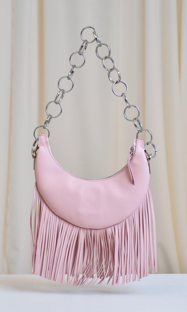 Sara Battaglia Banana Shoulder Bag Fringed Affare Del Giorno