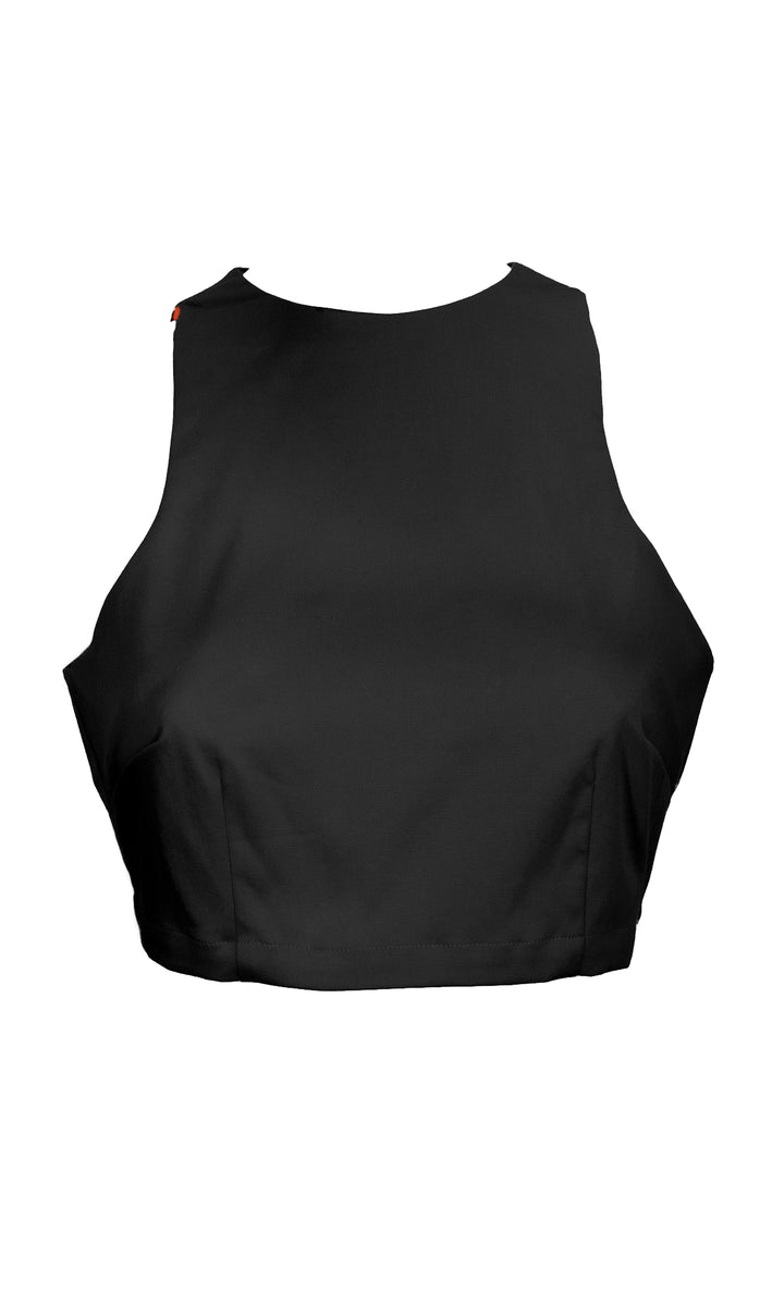 Sara Battaglia Crop Top Vendita Calda
