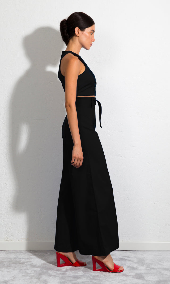 Sara Battaglia Crop Top Vendita Calda