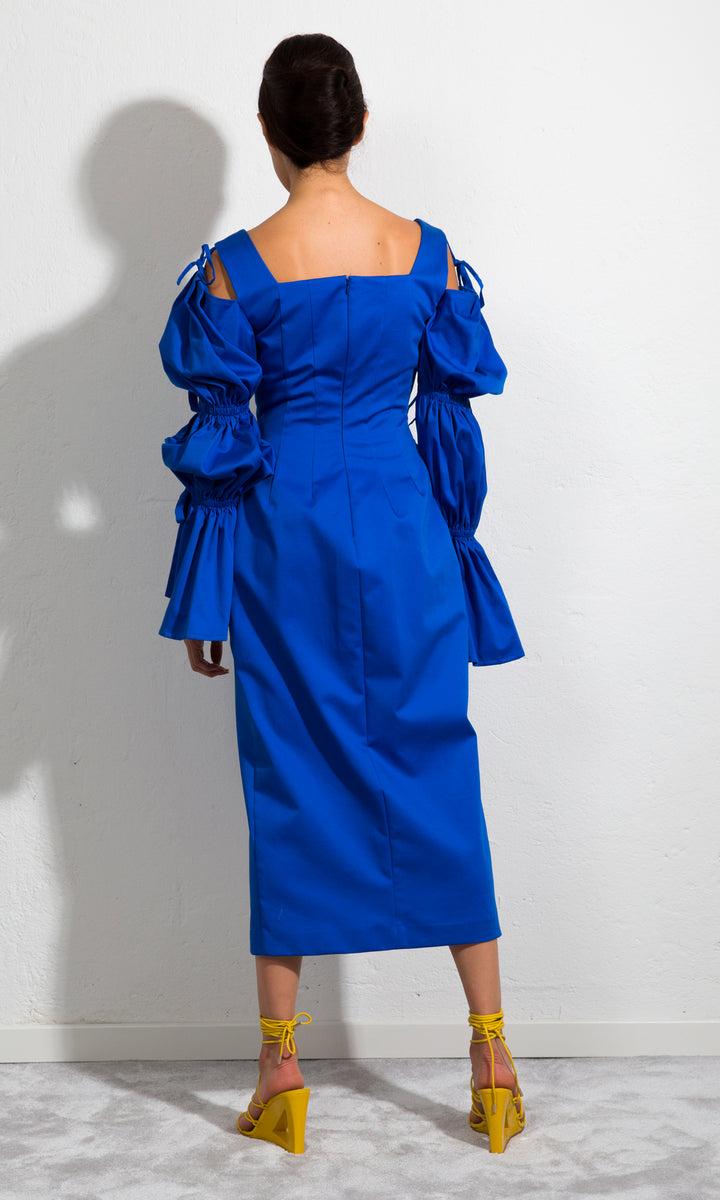 Sara Battaglia Longuette Dress Negozio