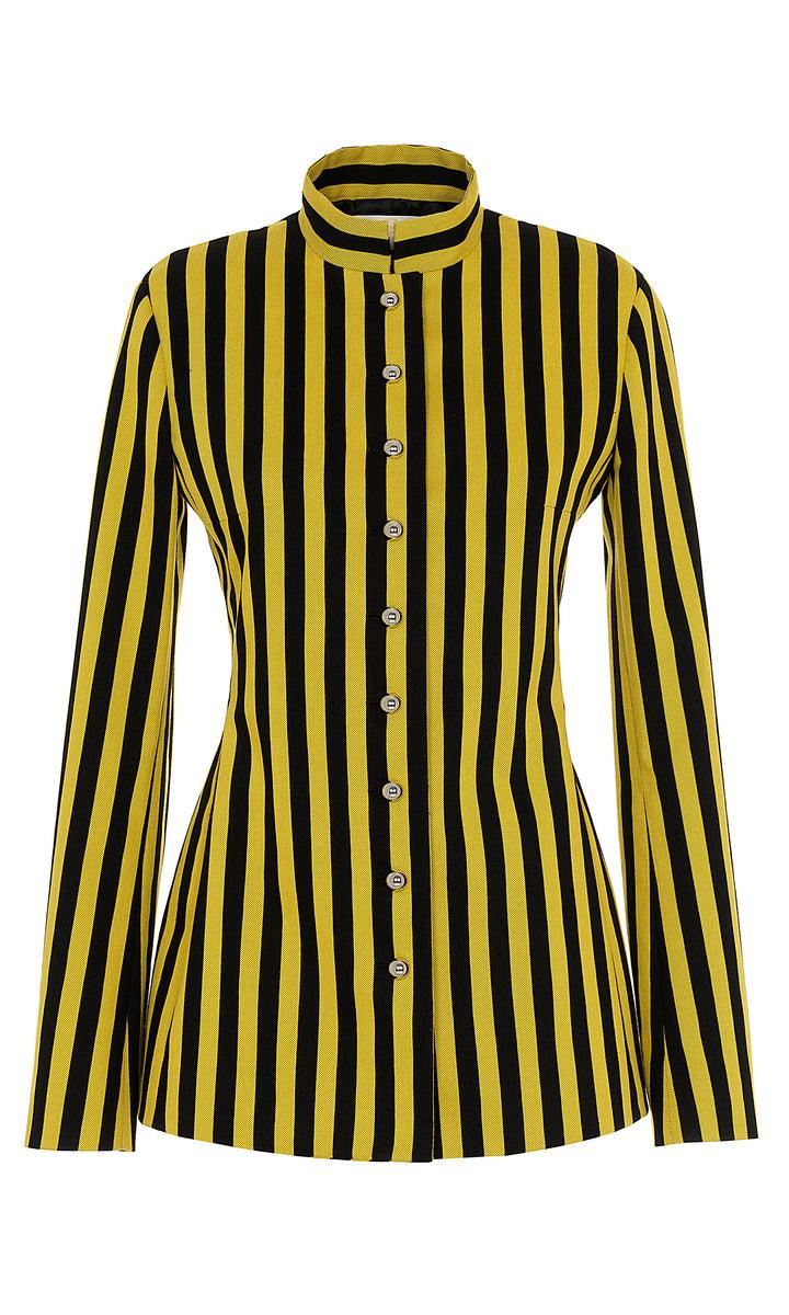 Sara Battaglia Jacquard shaped jacket Vendita