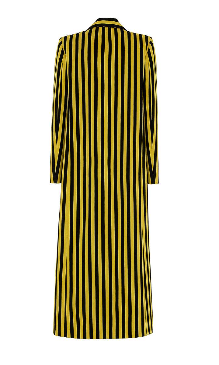 Sara Battaglia Jacquard double-breasted coat Promozione