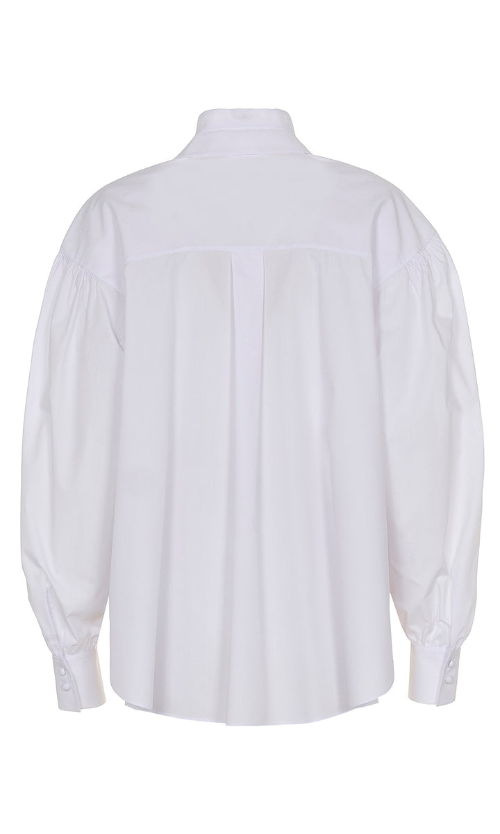 Sara Battaglia Shirt with puffy sleeves Fino Al -60%