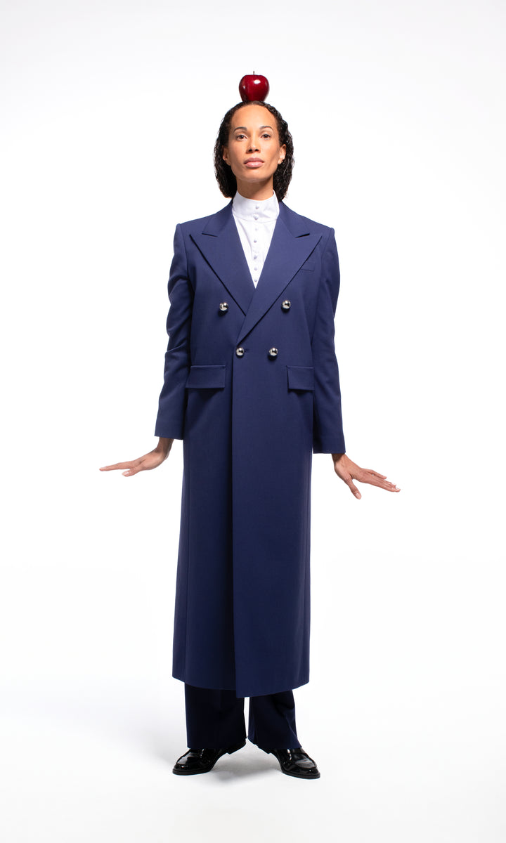 Sara Battaglia Double-breasted coat Online
