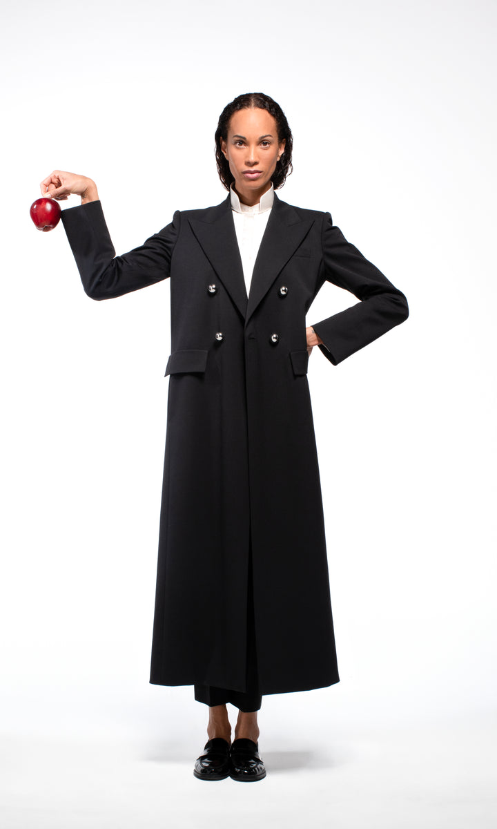 Sara Battaglia Double-breasted coat Outlet