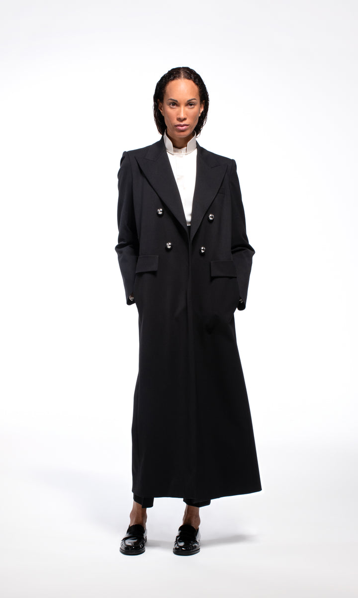 Sara Battaglia Double-breasted coat Outlet