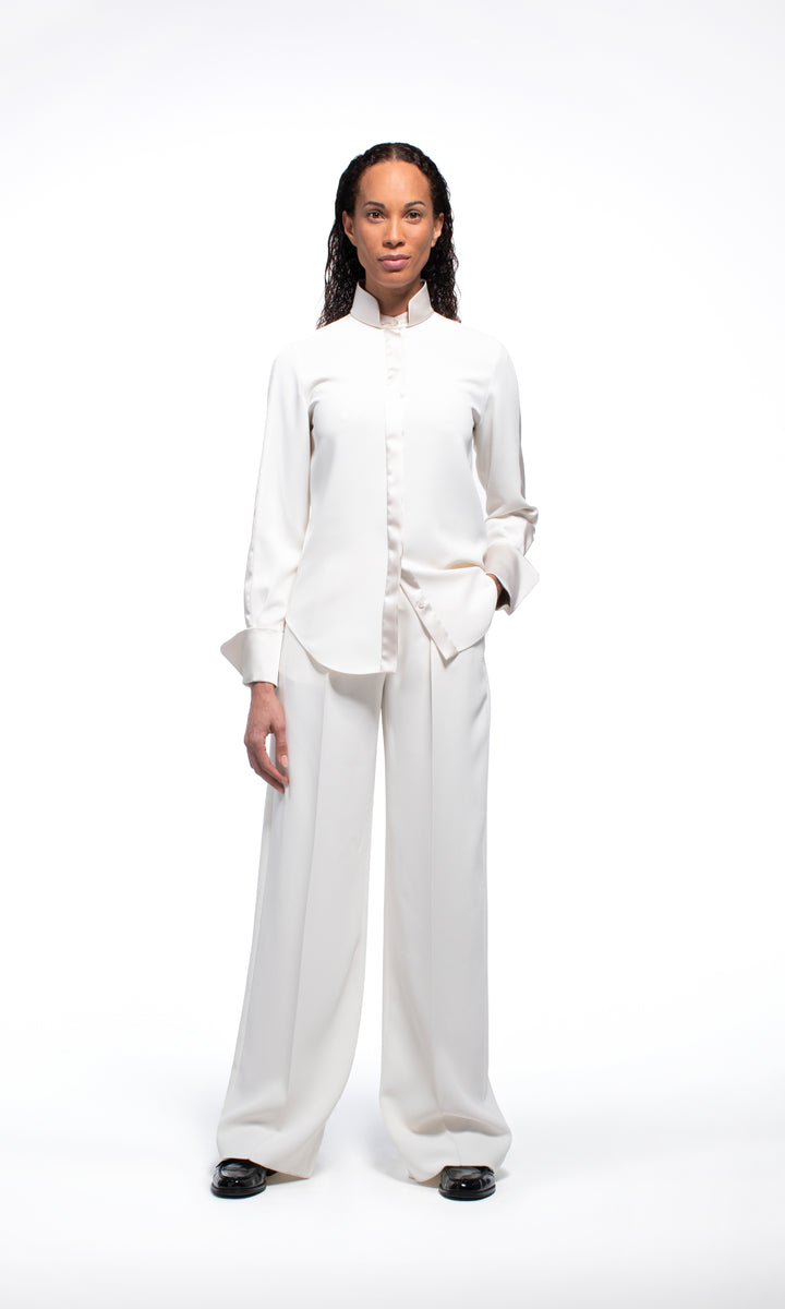 Sara Battaglia Classy Shirt In Vendita